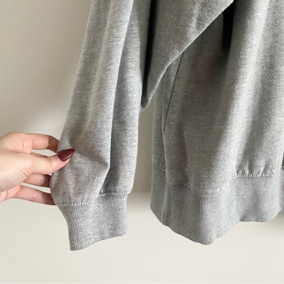 bdg Crew Neck Grey Purple Colour Block Casual Baggy Sweater - Picture 3 of 15